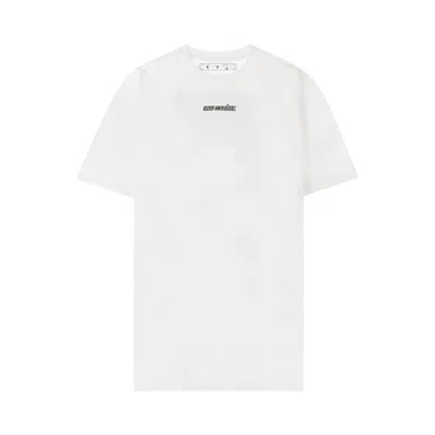 OFF-WHITE OFF-WHITE MARKER SHORT-SLEEVE OVER TEE 'WHITE/BLUE'
