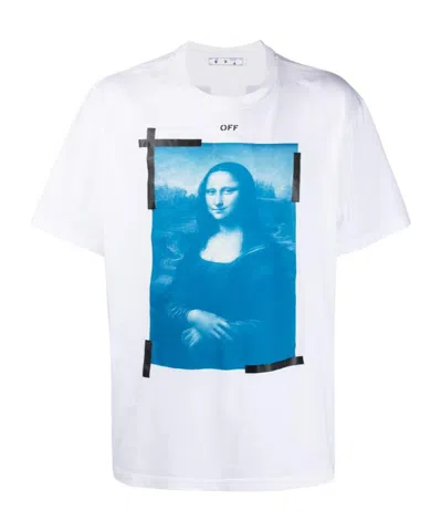OFF-WHITE MONA LISA-PRINT OVERSIZED T-SHIRT