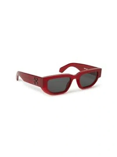 OFF-WHITE OFF-WHITE OERI115S24PLA0012807 GREELEY BURGUNDY SUNGLASSES