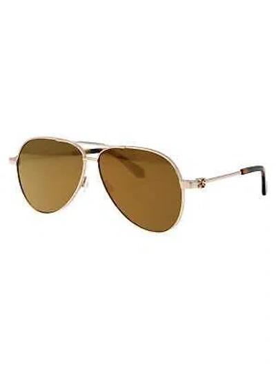 OFF-WHITE OFF-WHITE OERI122S24MET0017676 RUSTON L GOLD GOLD MIRROR SUNGLASSES