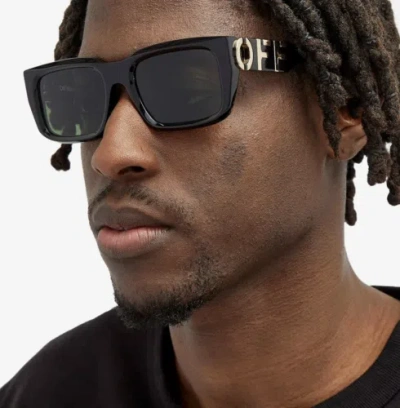 OFF-WHITE OFF-WHITE OERI125S24PLA0011055 HAYS BLACK SUNGLASSES