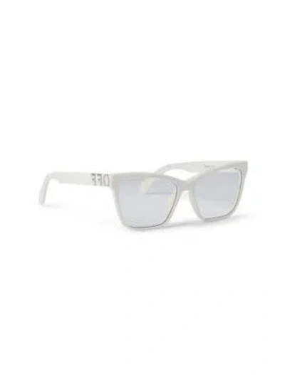 OFF-WHITE OFF-WHITE OERJ067S24PLA0010100 STYLE 67 WHITE EYEGLASSES
