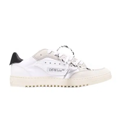 OFF-WHITE OFF-WHITE OFF-WHITE 5.0 LOW 'WHITE BLACK' | MEN'S SIZE 44