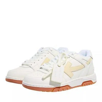 OFF-WHITE OFF-WHITE OUT OF OFFICE CALF LEATHER WHITE BEIGE MULTI NEU & OVP 1476870