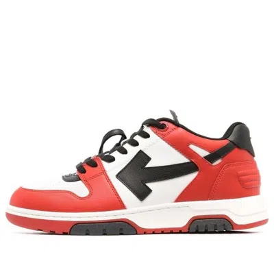OFF-WHITE Off-White Out of Office Low Sneaker 'Red White Black'