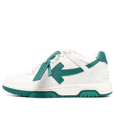 OFF-WHITE Off-White Out Of Office Low-Top Sneaker 'Green White'