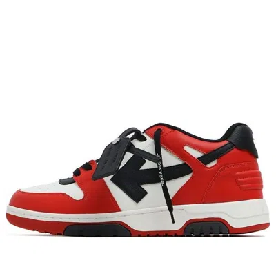 OFF-WHITE Off-White Out Of Office Low-Top Sneaker 'Red Black White'