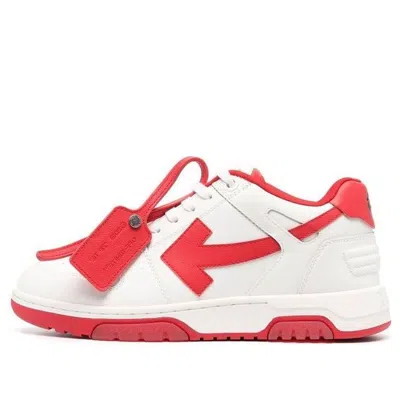 OFF-WHITE Off-White Out Of Office Low-Top Sneaker 'White Red'