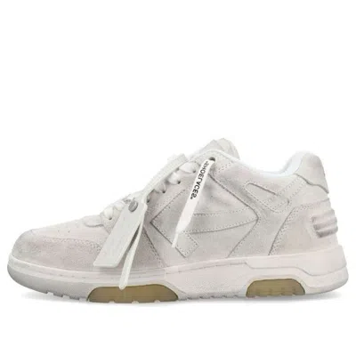 OFF-WHITE Off-White Out Of Office Vintage Leather 'Grey White'