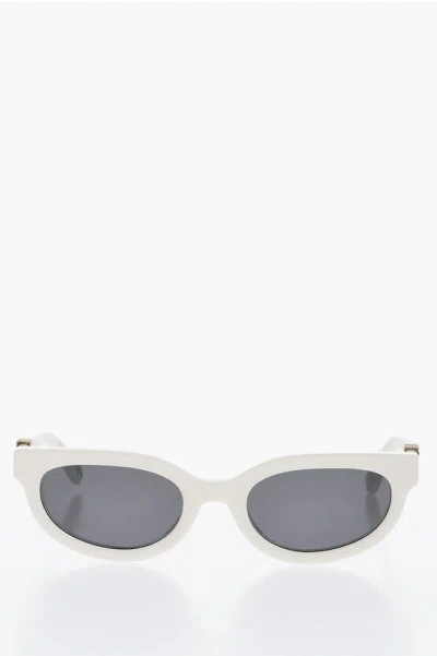 OFF-WHITE Oval SPARKS Sunglasses with Golden-Effect Monogram