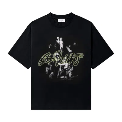 OFF-WHITE OFF-WHITE SCRIPT MARY SKATE TEE 'BLACK'
