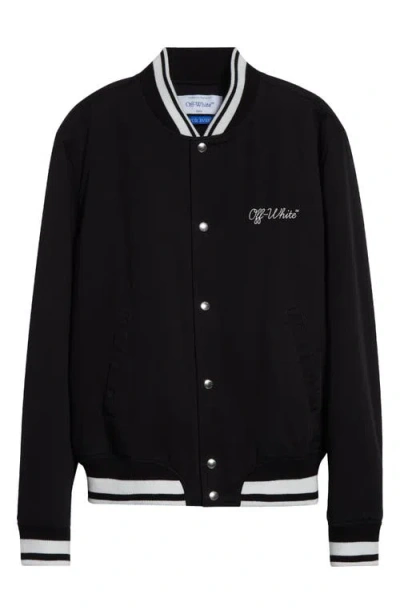 OFF-WHITE OFF-WHITE SCRIPT SOUVENIR VARSITY JACKET