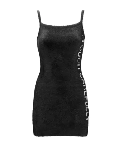 OFF-WHITE OFF-WHITE SLEEVELESS MINI DRESS