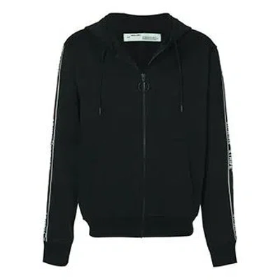 OFF-WHITE Off-White SS19 Zip-up Stripe Fleece Men