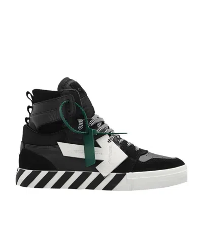 OFF-WHITE OFF-WHITE VULCANIZED HIGH-TOP SNEAKERS