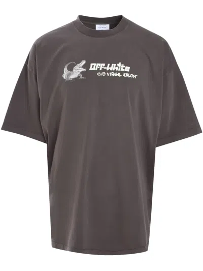 OFF-WHITE WHT CROCO T-SHIRT