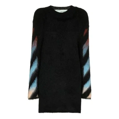 OFF-WHITE (WMNS) Off-White Knit Printing Black Dress