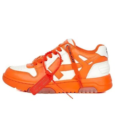 OFF-WHITE (WMNS) Off-White Out Of Office Low-Sneakers White/Orange