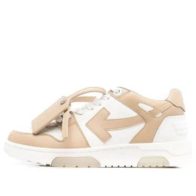 OFF-WHITE (WMNS) Off-White Out Of Office Low-Top Sneaker 'Tan White'