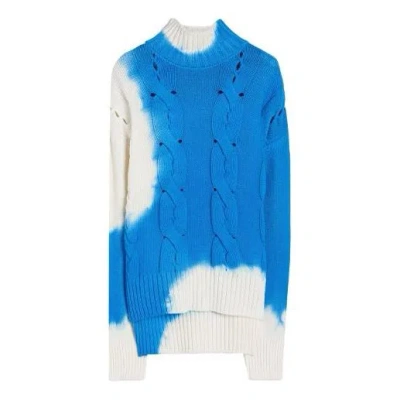 OFF-WHITE (WMNS) Off-White Wool Sweater 'Blue White'