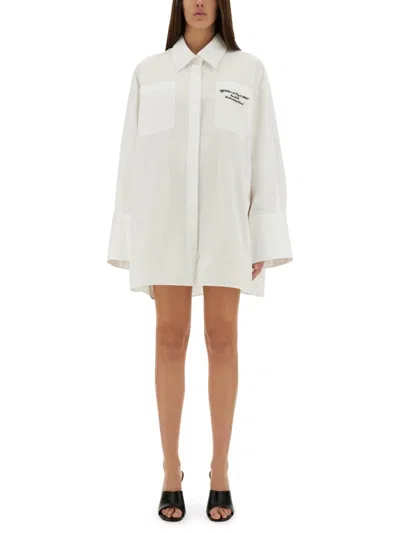 OFF-WHITE OFF-WHITE WOMEN OVERSIZED POPLIN SHIRT