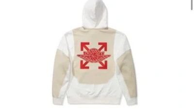 OFF-WHITE OFF WHITE X JORDAN GRAPHIC MEN HOODIE