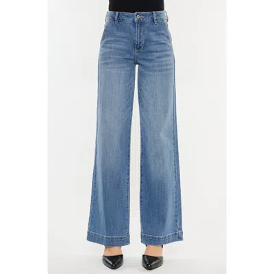 OFFICIAL KANCAN USA OFFICIAL KANCAN USA BERTHA HIGH RISE TROUSER WIDE LEG JEANS