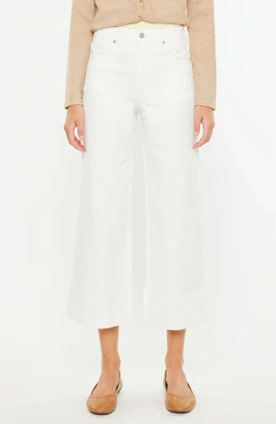 OFFICIAL KANCAN USA OFFICIAL KANCAN USA SAMMIE HIGH RISE 90'S CROPPED WIDE LEG JEANS