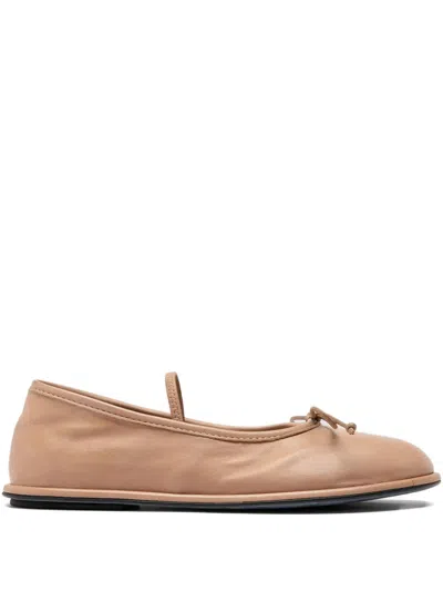 OFFICINE CREATIVE BOW-EMBELLISHED BALLERINA SHOES