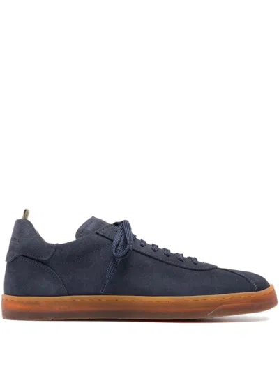 OFFICINE CREATIVE KARMA LACE-UP SUEDE SNEAKERS