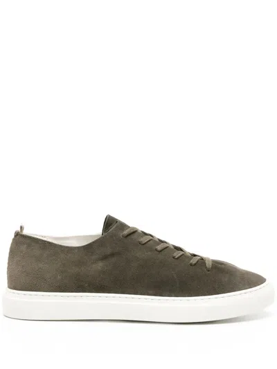 OFFICINE CREATIVE LEGGERA 001 SUEDE SNEAKERS
