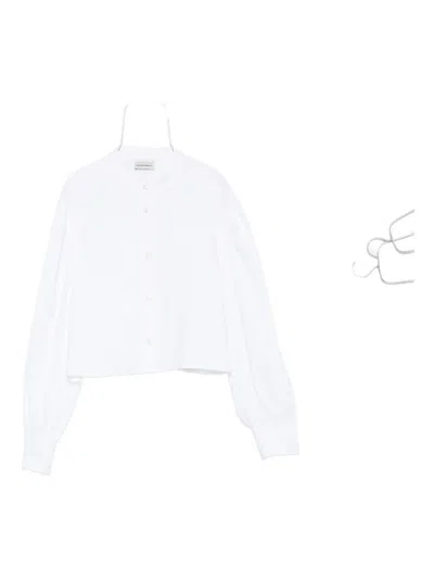 OFFICINE GENERALE BUTTON-CUFFED BLOUSE