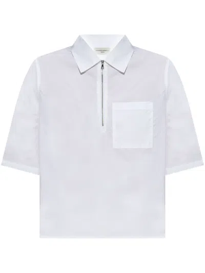 OFFICINE GENERALE POPLIN POLO SHIRT