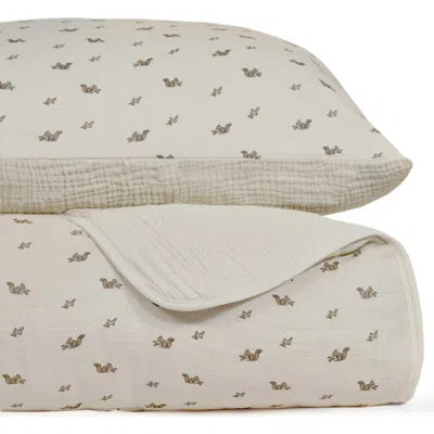 OILO OILO ORGANIC COTTON MUSLIN QUILT & SHAM SET