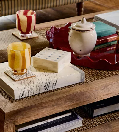 OKA ASTLEY CANDLE HOLDERS PAIR - MULTI