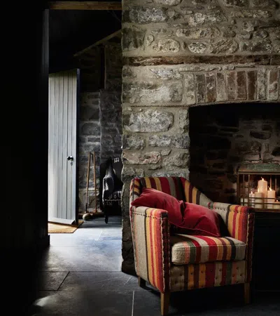 OKA SMALL PLAIN VELVET CUSHION COVER - BLOOD ORANGE