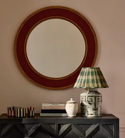 OKA VARUNA MIRROR - CHINESE RED