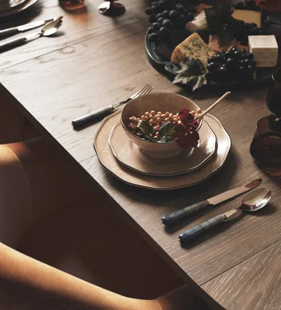 OKA WINSLOW BOWLS - SET OF FOUR - DOVE GREY