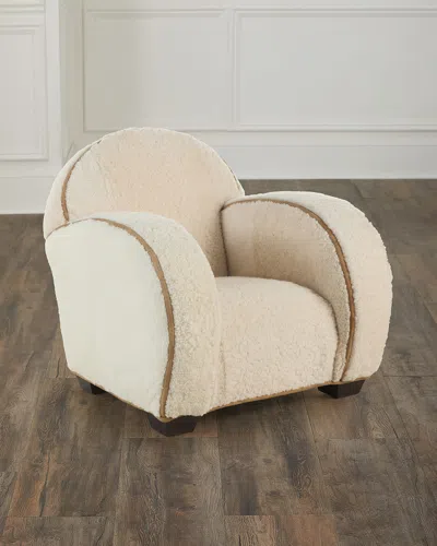 OLD HICKORY TANNERY HAVEN SHEEPSKIN CHAIR