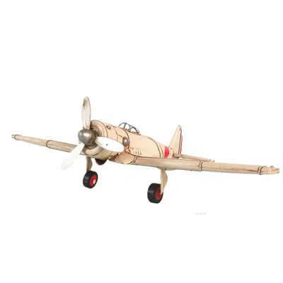 OLD MODERN HANDICRAFTS 1943 NAKAJIMA KI-43 OSCAR SUPERIORITY FIGHTER FLIGHT MODEL - 18 X 14 X 6 IN.