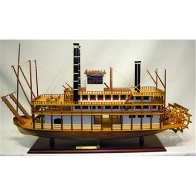 OLD MODERN HANDICRAFTS KING MISSISSIPI MODEL BOAT
