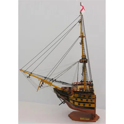 OLD MODERN HANDICRAFTS VICTORY BOW SECTION MODEL BOAT