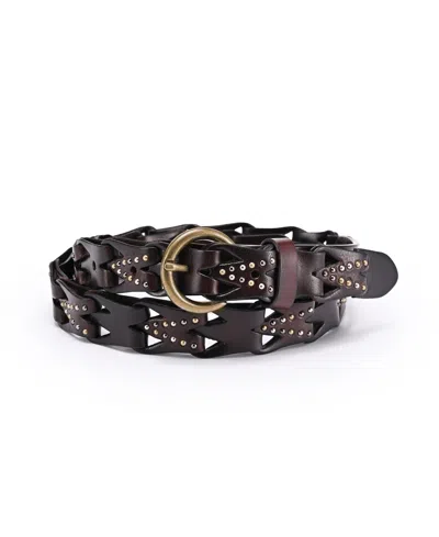 OLD TREND WOMEN'S ORANDA COVE LEATHER BELT