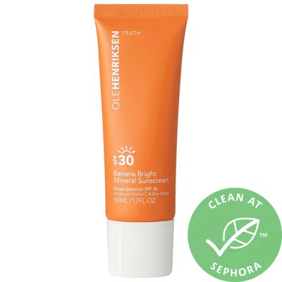 OLEHENRIKSEN BANANA BRIGHT MINERAL FACE SUNSCREEN SPF 30 1.7 OZ / 50 ML