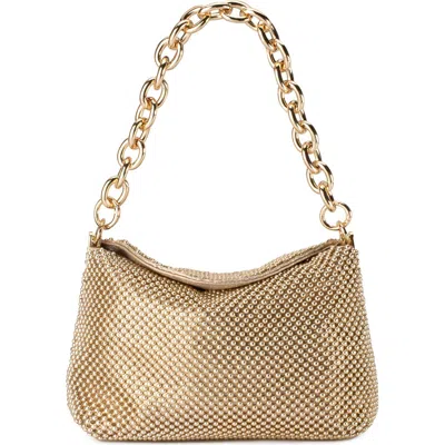 OLGA BERG OLGA BERG SKYLAR BALL MESH SHOULDER BAG