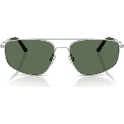 OLIVER PEOPLES OLIVER PEOPLES 59MM POLARIZED PILOT SUNGLASSES