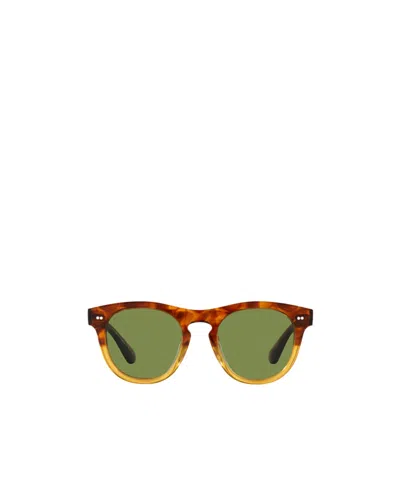 OLIVER PEOPLES RORKE ROUND-FRAME SUNGLASSES