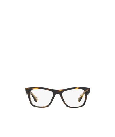 OLIVER PEOPLES SQUARE FRAME GLASSES
