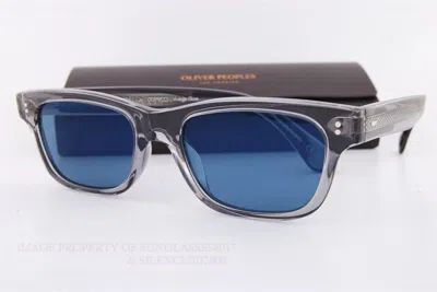 OLIVER PEOPLES OLIVER PEOPLES SUNGLASSES ROSSON SUN OV 5540/SU 1132W5 GREY CRYSTAL/BLUE