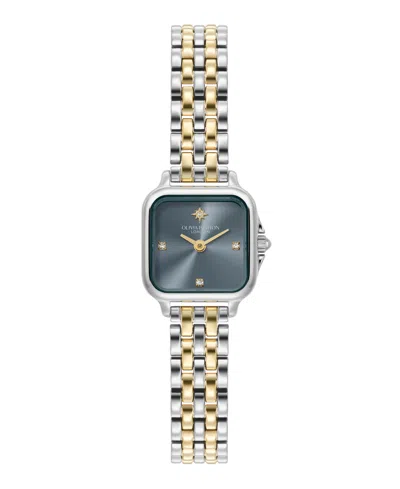 OLIVIA BURTON WOMEN'S GROSVENOR MINI TWO-TONE BRACELET WATCH, 20MM